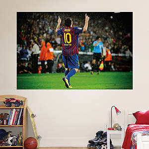 Lionel Messi Mural Fathead Wall Decal